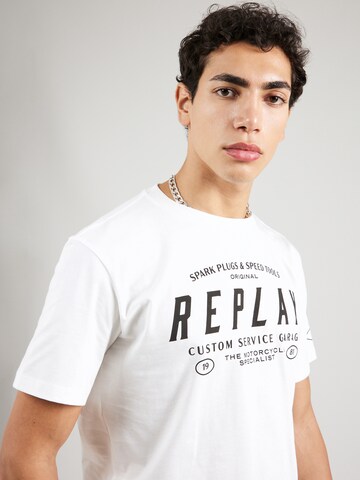 REPLAY Bluser & t-shirts i hvid