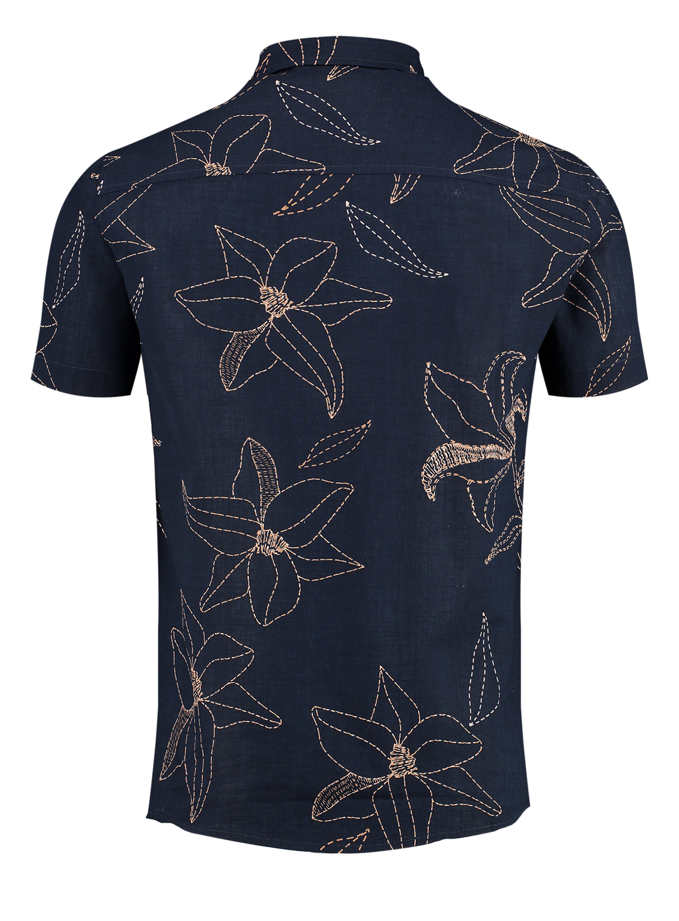 Key Largo Regular fit Skjorta 'MSH SOLAR' i blå