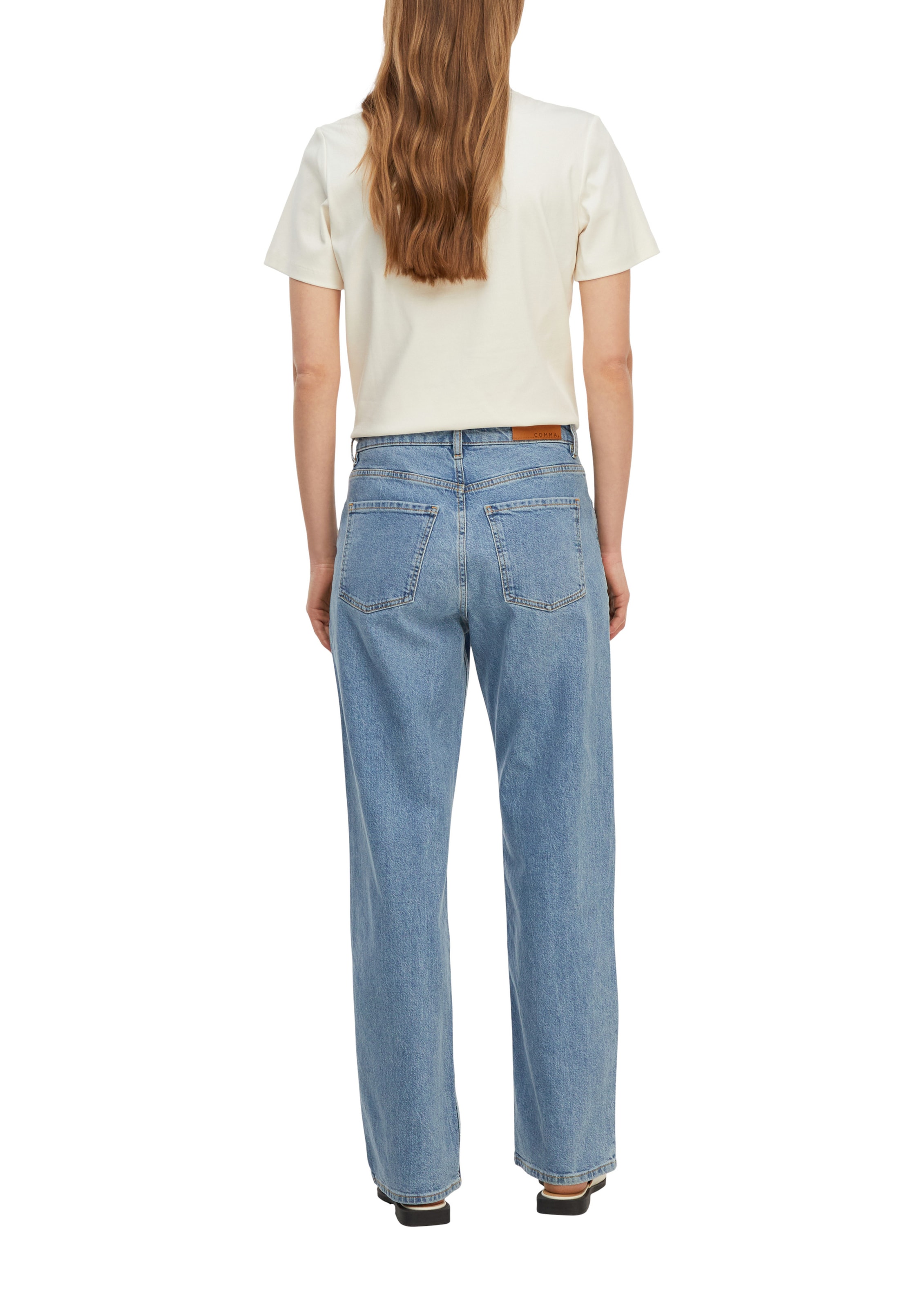 COMMA Regular Jeans in Blue