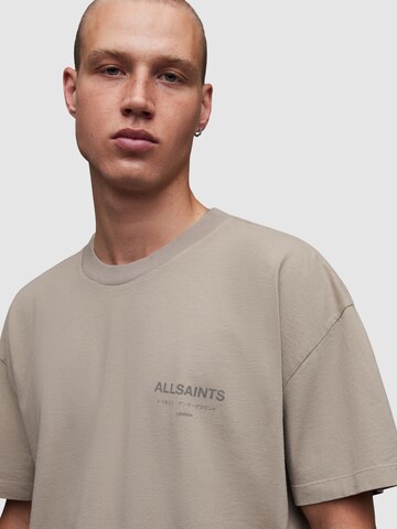 AllSaints - Camiseta 'Underground' en gris