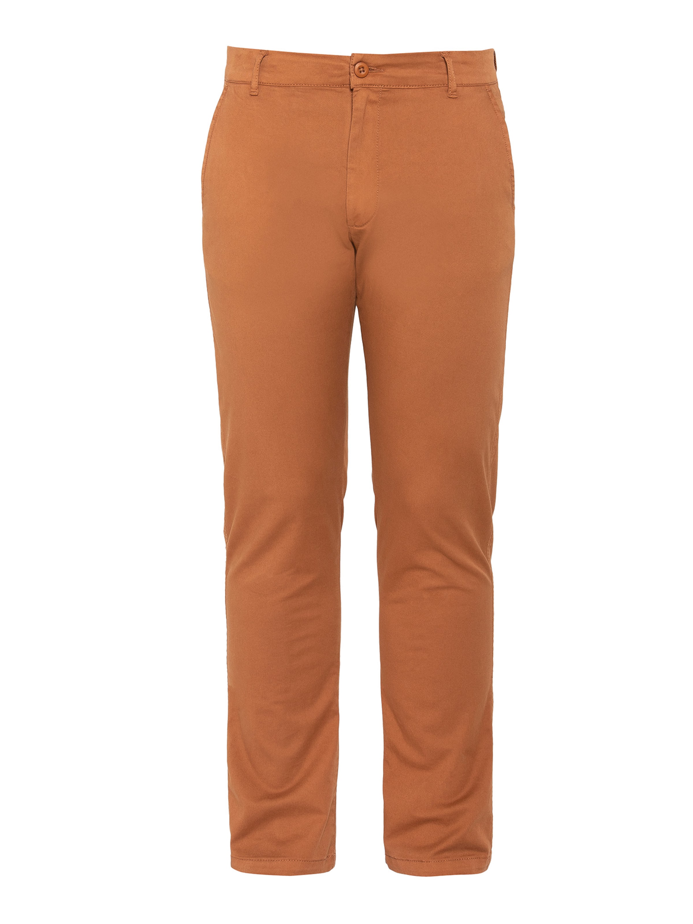 Schott NYC Pantalon en 31 en marron, Vue avec produit