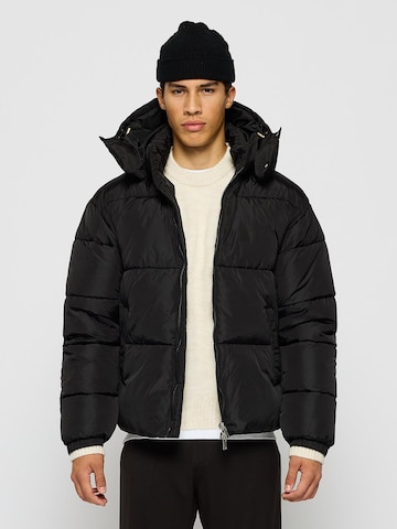 Burocs Winter Jacket in Black: front