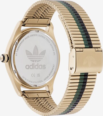 ADIDAS ORIGINALS Analoguhr 'Ao Style Code Four' in Gold