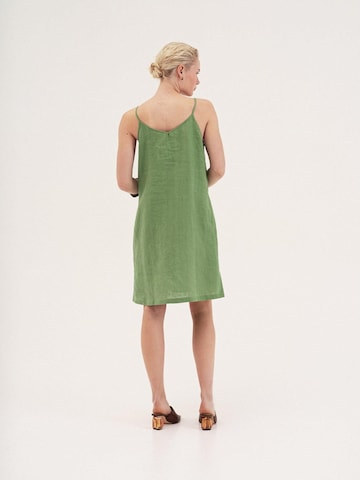 AmourLinen - Vestido 'Zoe' en verde