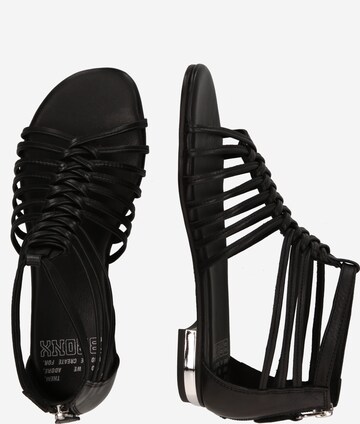 BRONX Strap sandal 'New-Alys' in Black