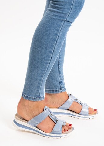 ARA Mules in Blue