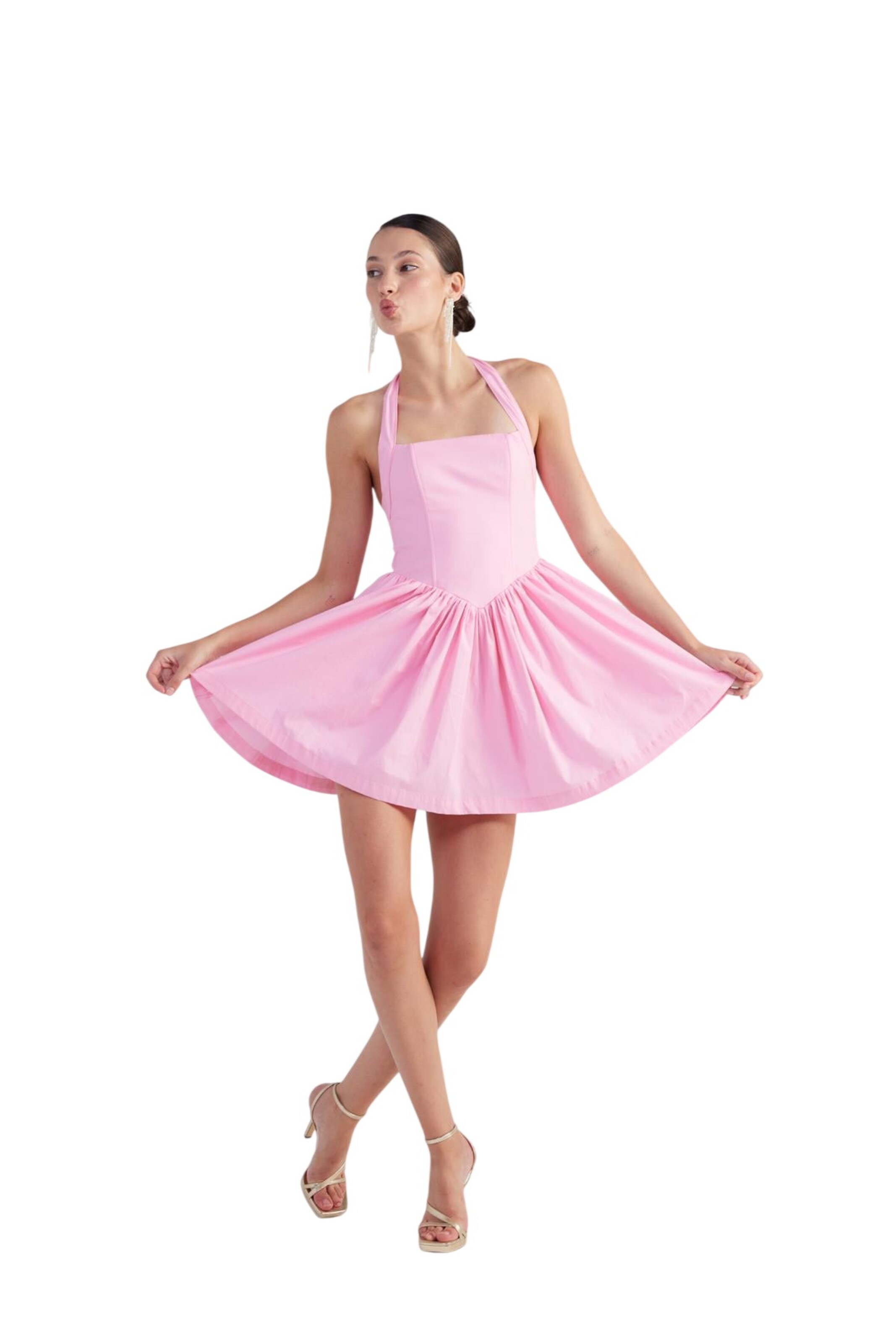 HOLLY LOLLY Šaty – pink