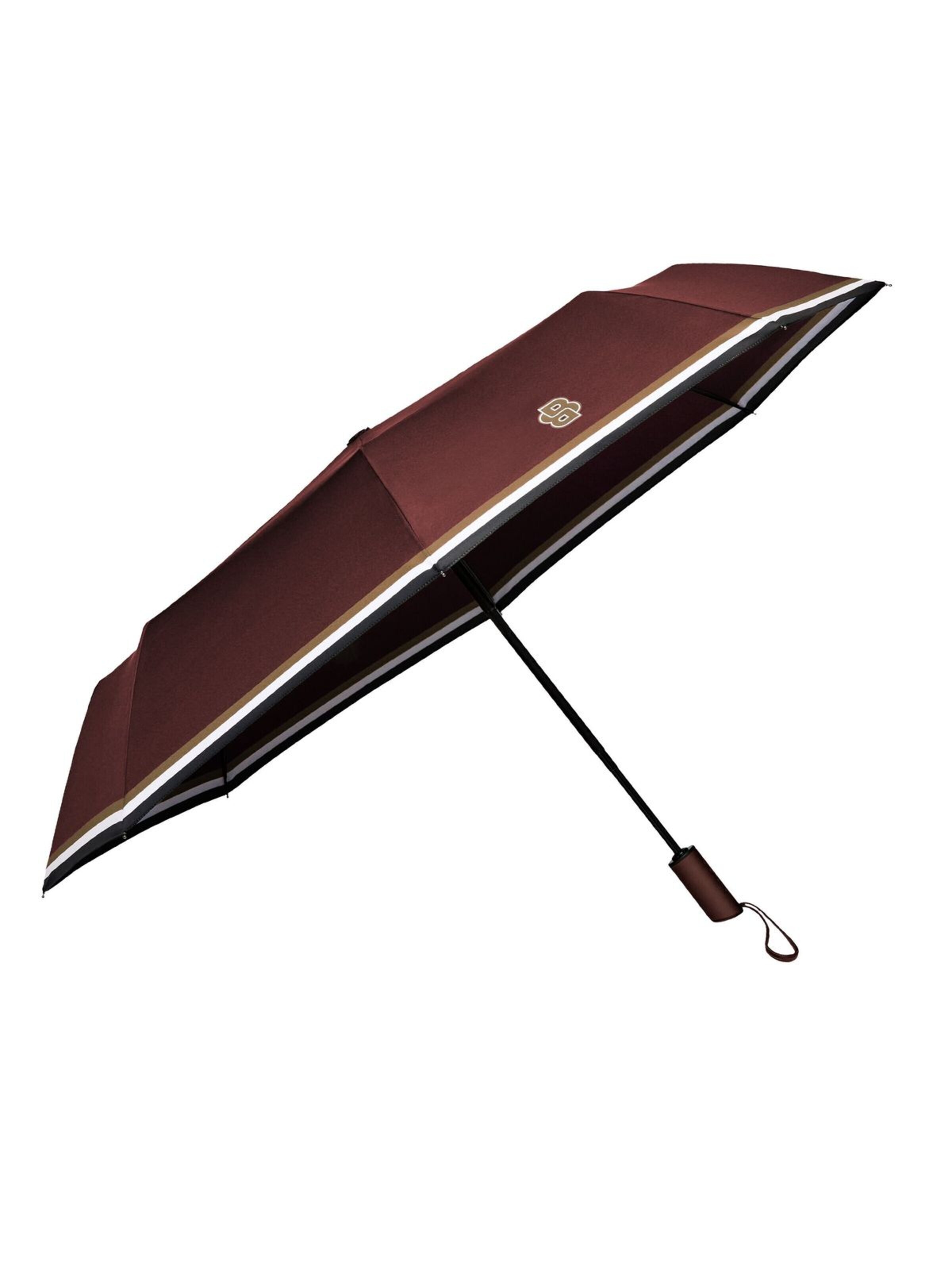 BOSS Paraplu 'Pocket umbrella Varsity' in Rood: voorkant