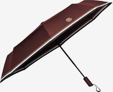 BOSS Paraplu 'Pocket umbrella Varsity' in Rood: voorkant