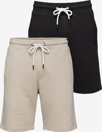 Ombre Shorts in Mischfarben: Vorderseite