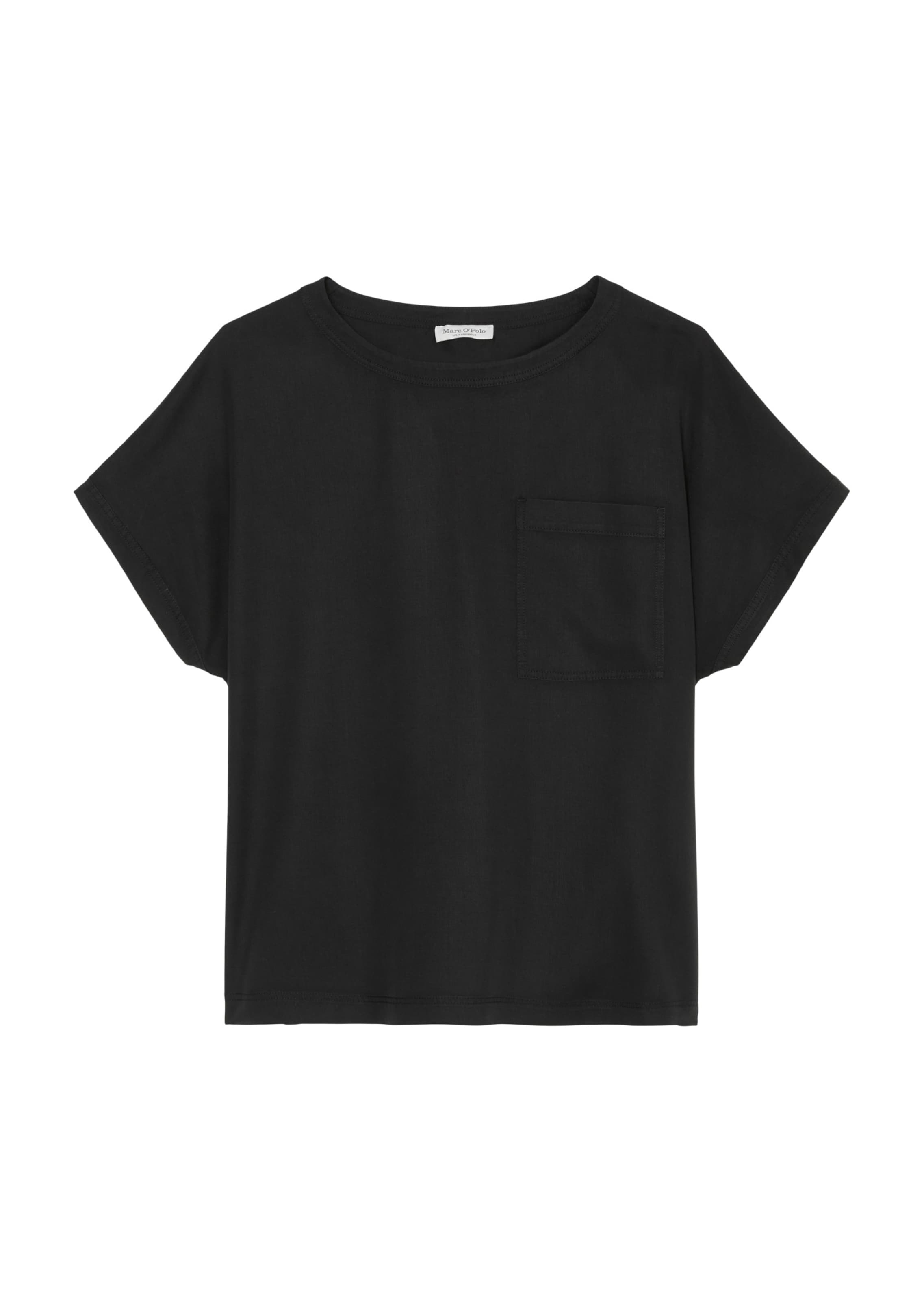 Marc O'Polo T-Shirt in Schwarz: Vorderseite