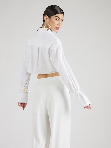 Hoermanseder x About You - Blusa 'Bryna' en blanco