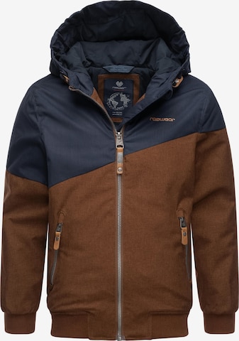 Ragwear Prehodna jakna ' Jowell ' | rjava barva: sprednja stran