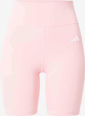 Pantalon de sport 'OPT ESS' ADIDAS PERFORMANCE en rose : devant