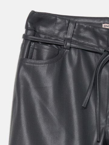 ONLY GIRLS Wide leg Παντελόνι 'KOGGIANNA' σε μαύρο