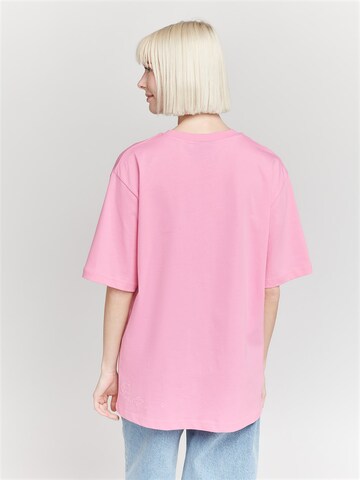 ABOUT YOU x StayKid Shirt 'Hex Hex Sparkle' in Pink: zadná strana