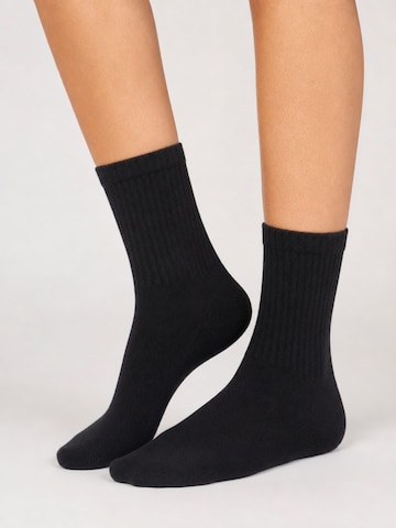 sockenkauf24 Athletic Socks in Black: front