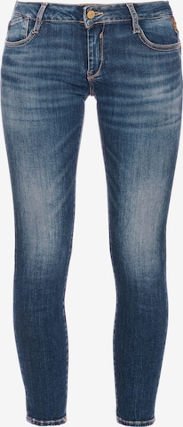 Le Temps Des Cerises Slimfit Jeans 'PULPC' in Blau: Vorderseite