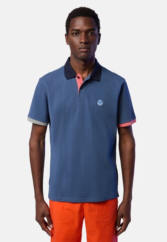 North Sails Shirt in Blauw: voorkant