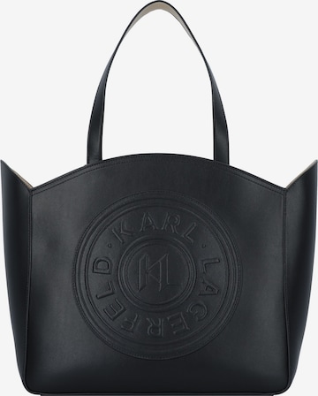 Karl Lagerfeld Shopper 'Circle' in Zwart: voorkant