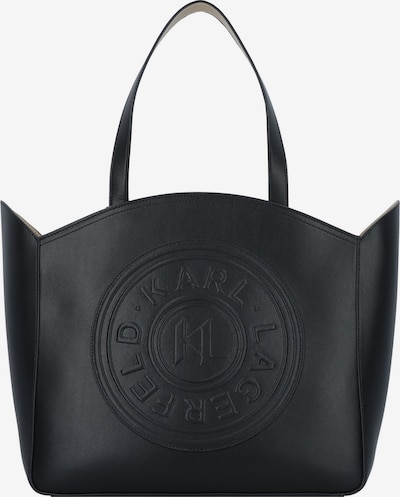 Plase de cumpărături 'Circle' Karl Lagerfeld pe negru, Vizualizare produs