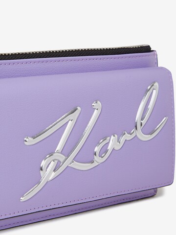 Karl Lagerfeld Tasche in Lila