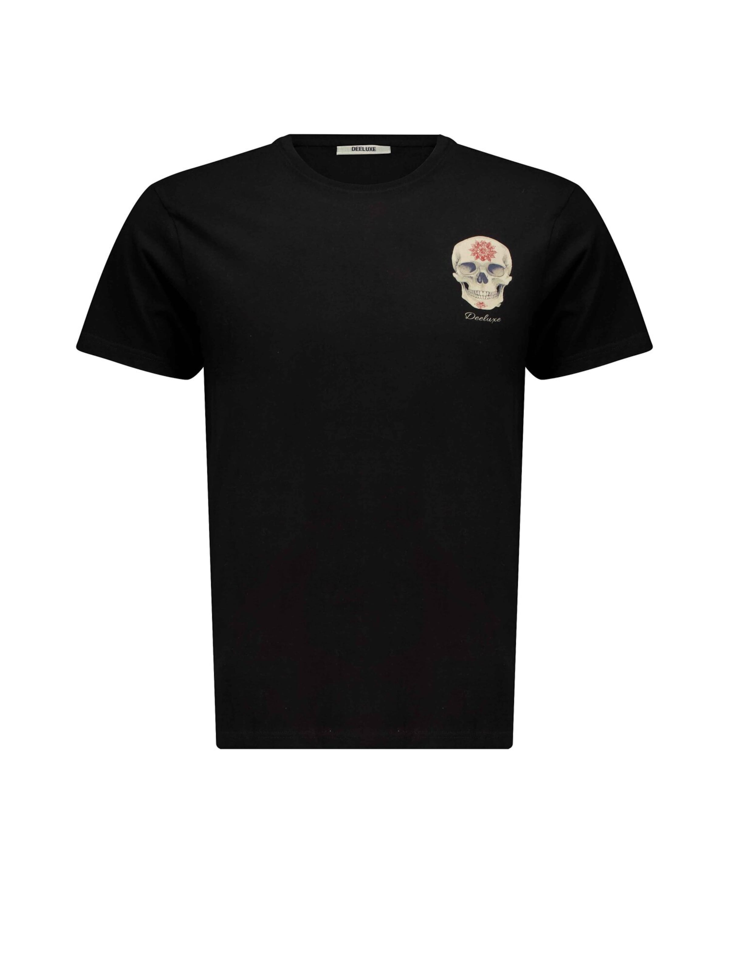 Deeluxe Shirt 'MANDOU' in Zwart: voorkant