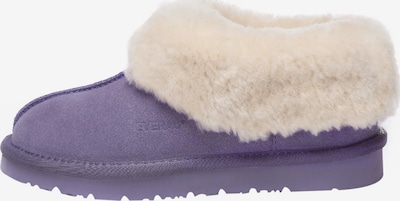 Everau Hausschuh in 36 in violettblau / weiß, Produktansicht