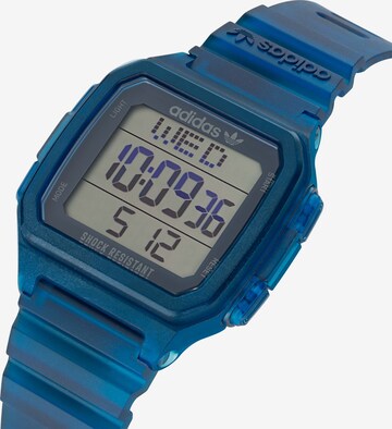 ADIDAS ORIGINALS Digitaluhr in Blau