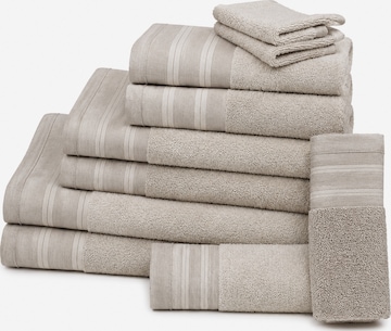 NEIPER Handdoek 'NATURE Algarve' in Beige: voorkant