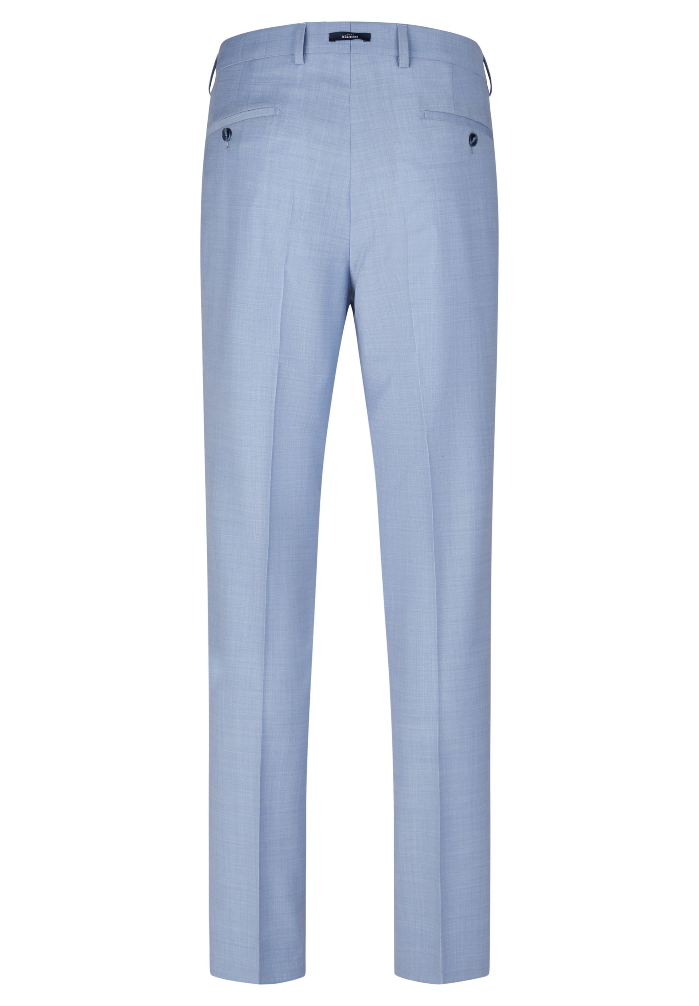 HECHTER PARIS Regular Trousers with creases 'NOS MF' in Blue