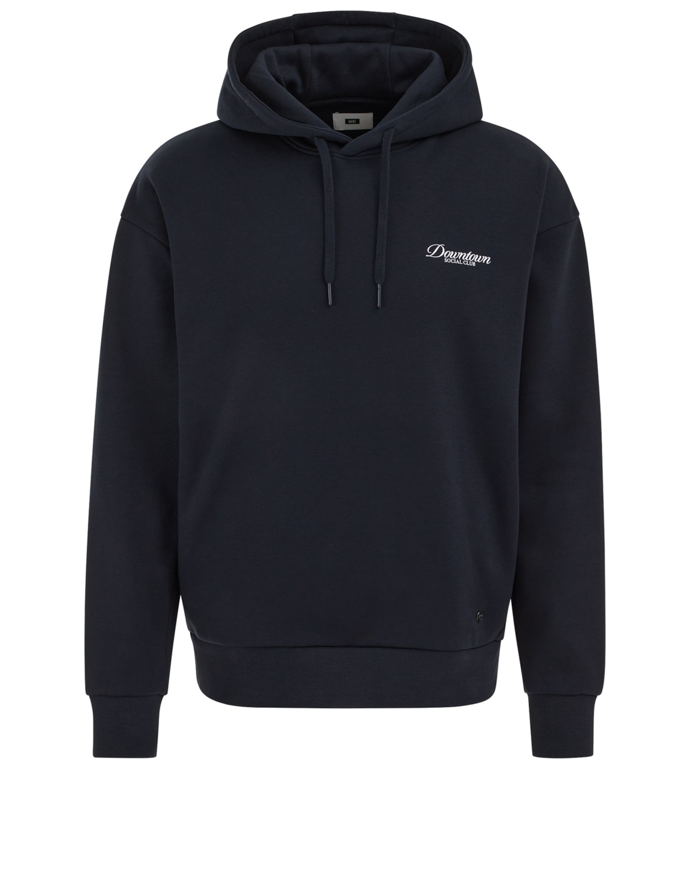 WE Fashion Свитер в Синий: спереди