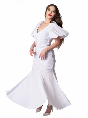 Elena Athanasiadou Avondjurk 'Dress Athenian Grace' in Wit