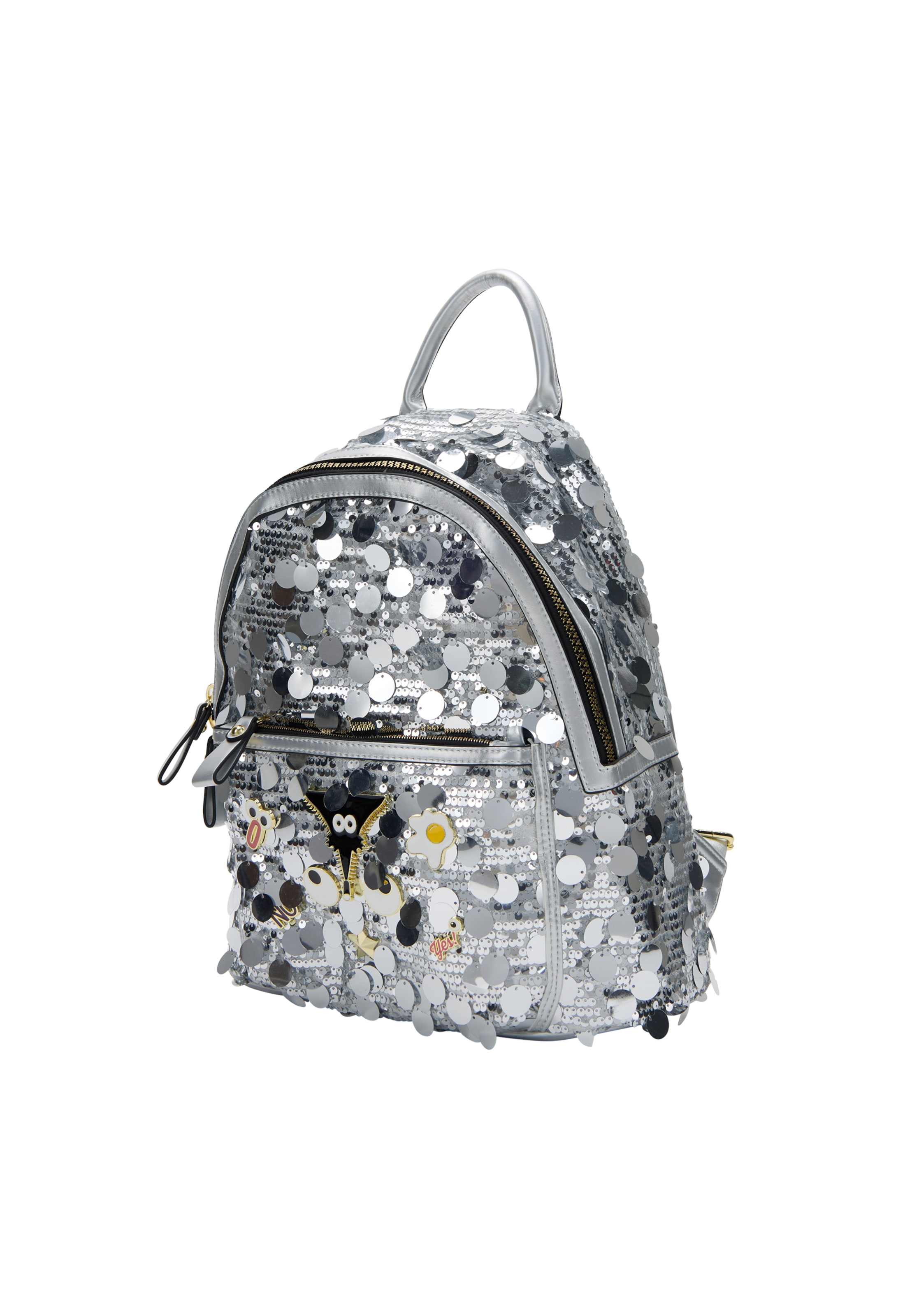 MYMO Рюкзак 'Eyetheme' в Серебристый