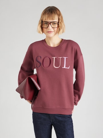 Smith&Soul - Sudadera en rojo: frente