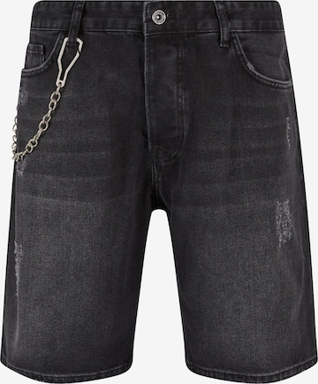 2Y Premium Regular Jeans in Schwarz: predná strana