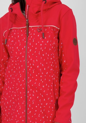 Alife and Kickin Performance Jacket in Red