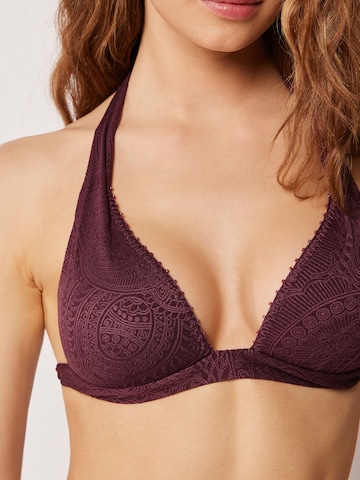 CALZEDONIA Triangle Bikini Top 'Precious' in Red