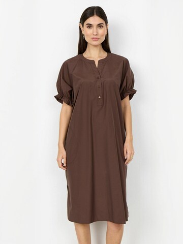 Soyaconcept Kleid 'Netti' in Braun: Vorderseite