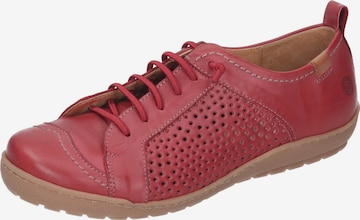 DR. BRINKMANN Lace-Up Shoes in Red: front