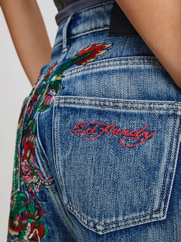 Ed Hardy Loosefit Τζιν σε μπλε