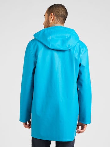 Stutterheim Between-Season Jacket 'Stockholm Mosaic' in Blue