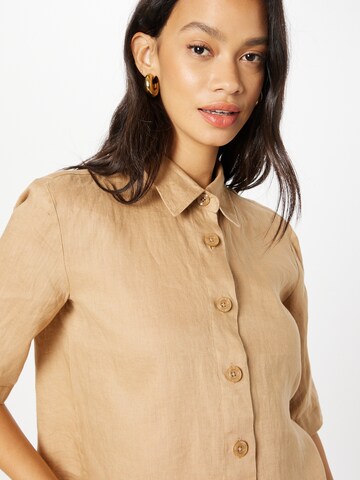 UNITED COLORS OF BENETTON Blouse in Brown