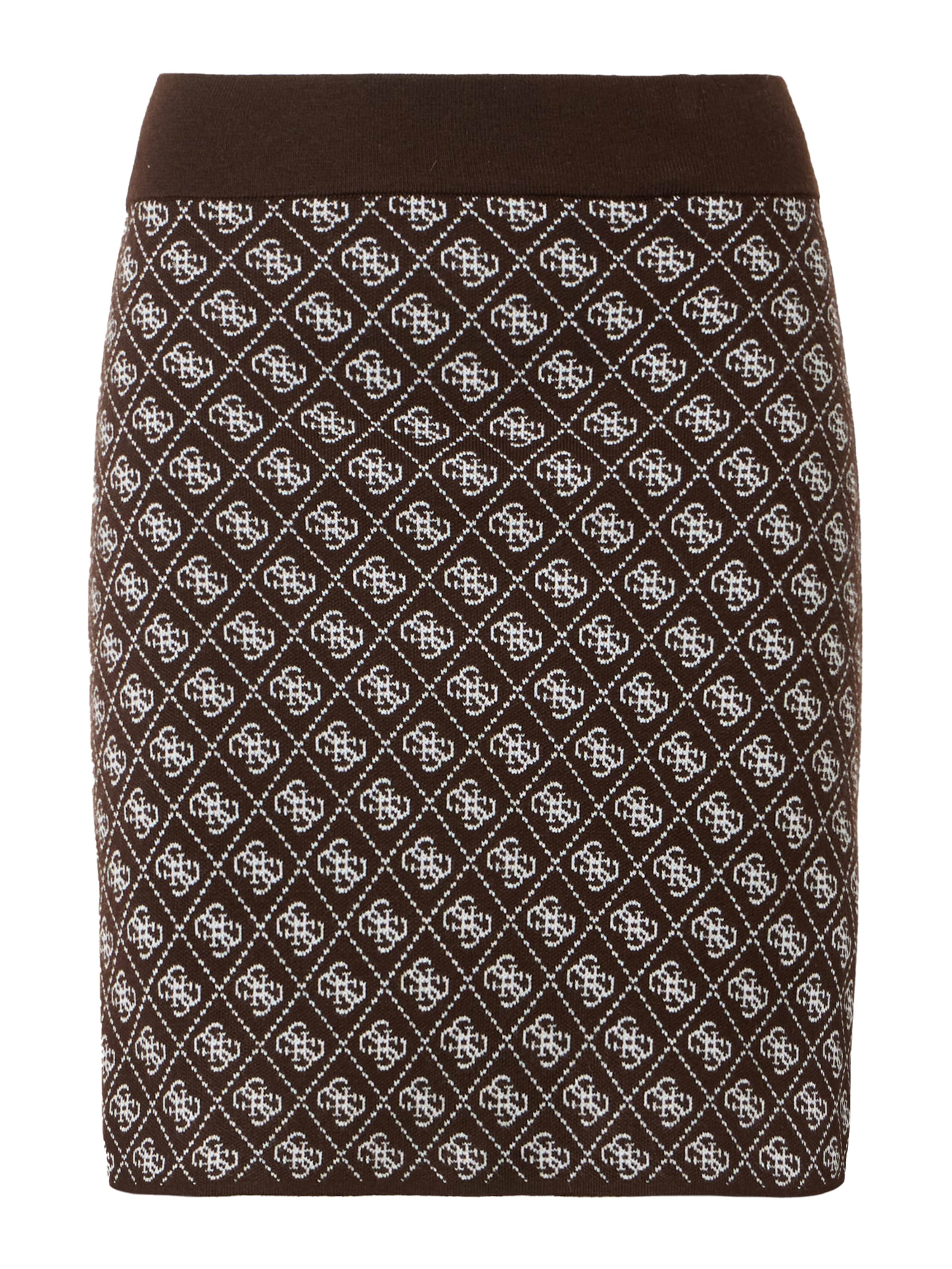 GUESS Spódnica 'AUBREY' w kolorze brązowy: przód