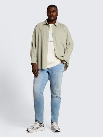 TOM TAILOR Men + T-Shirt in Weiß