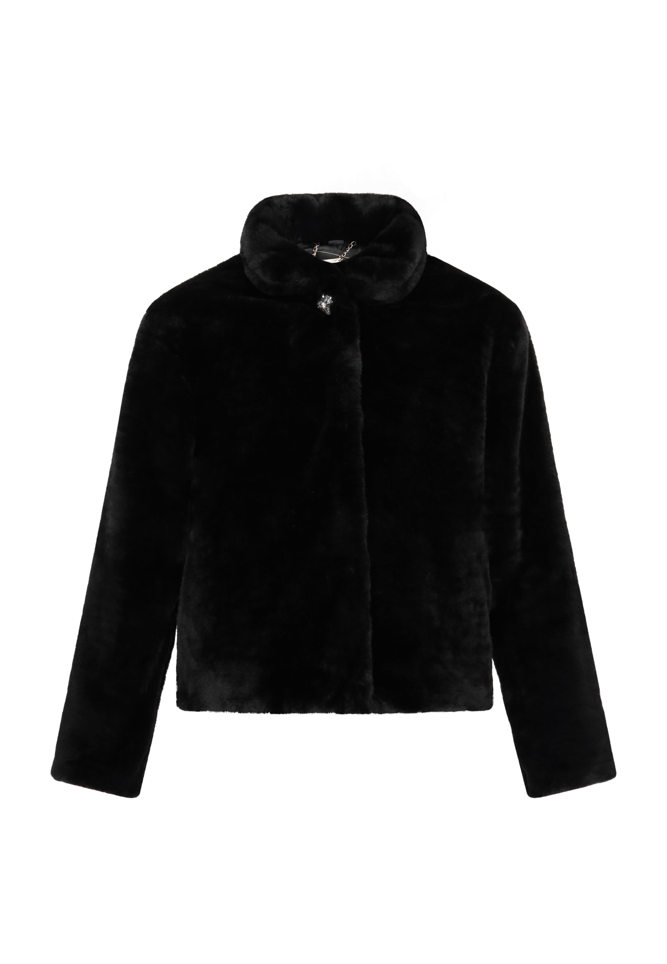 faina Prechodná bunda - Čierna: predná strana