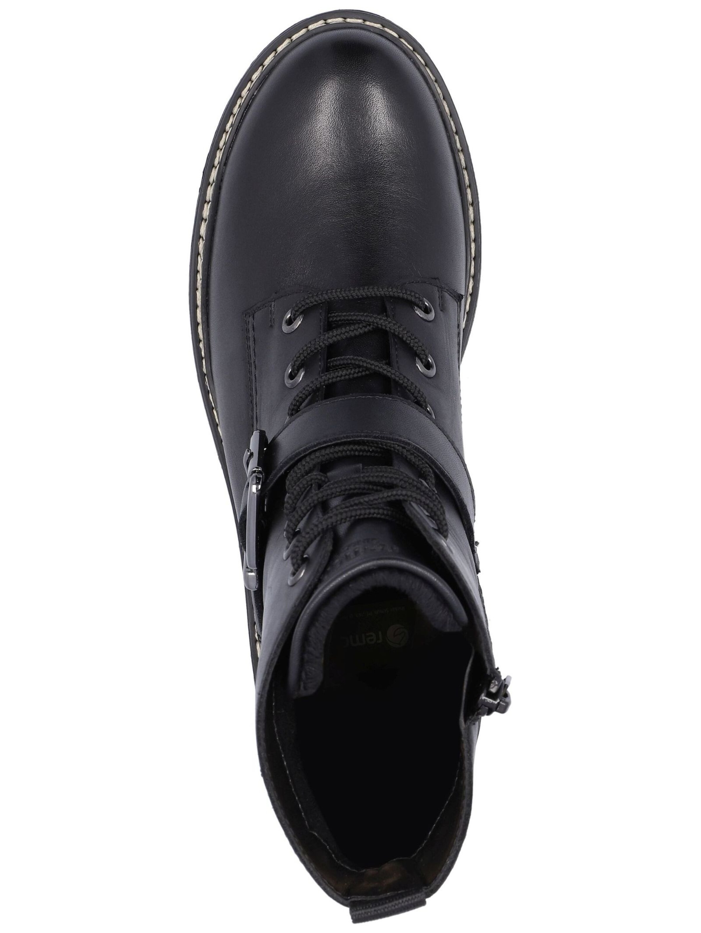 REMONTE Schnürstiefelette in Schwarz