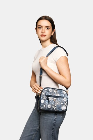 Gattinoni Crossbody Bag in Blue: front