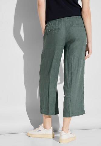 Wide Leg Pantalon à plis 'Emee' STREET ONE en vert
