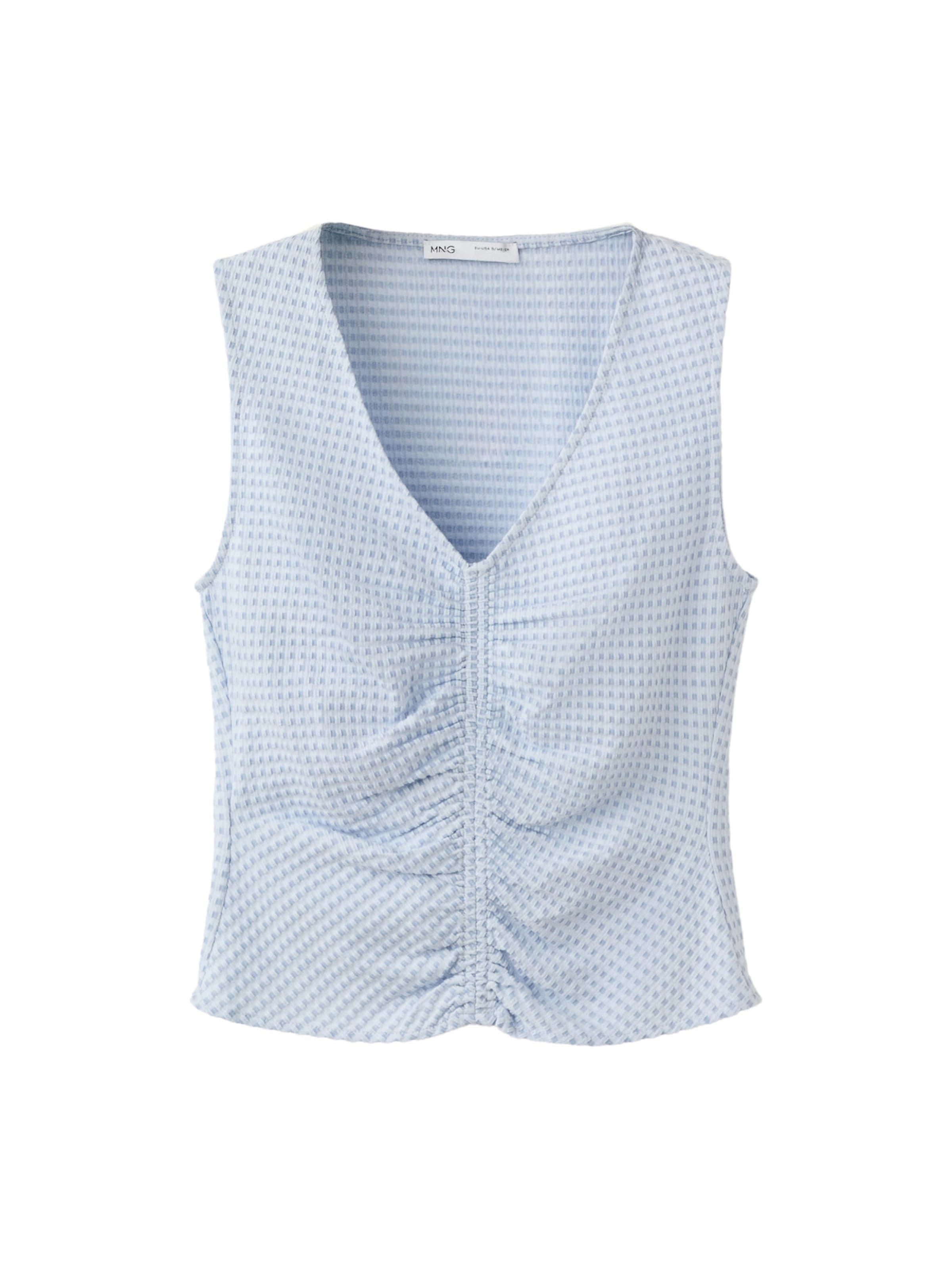 MANGO Top 'VION' - kék: elől